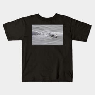 Cheeky Harbor Seal Winks at the Photographer Kids T-Shirt